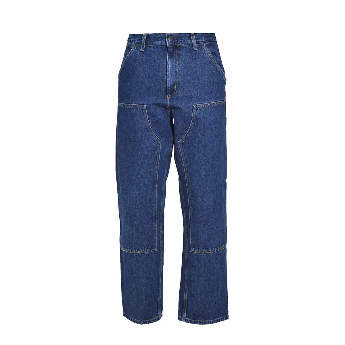 Jeans Single Knee in cotone blu denim Carhartt