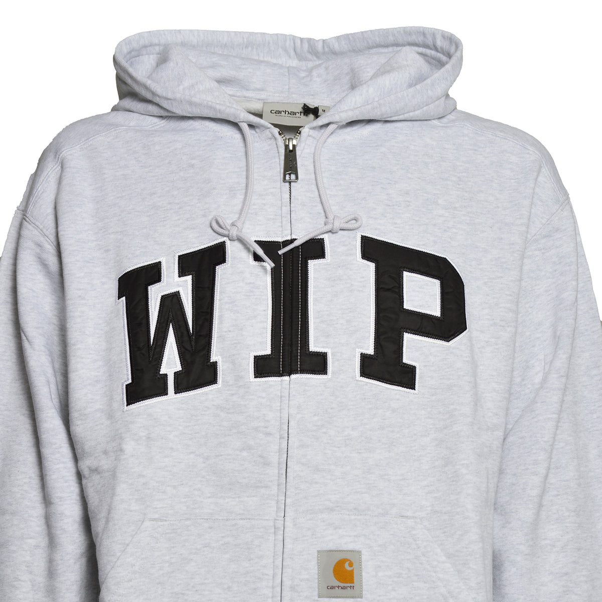 hooded wip sweat jacket