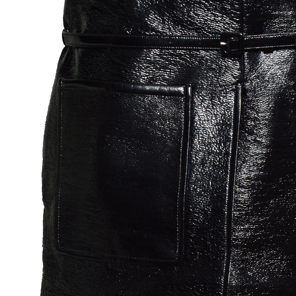 skirt two pockets vinyl