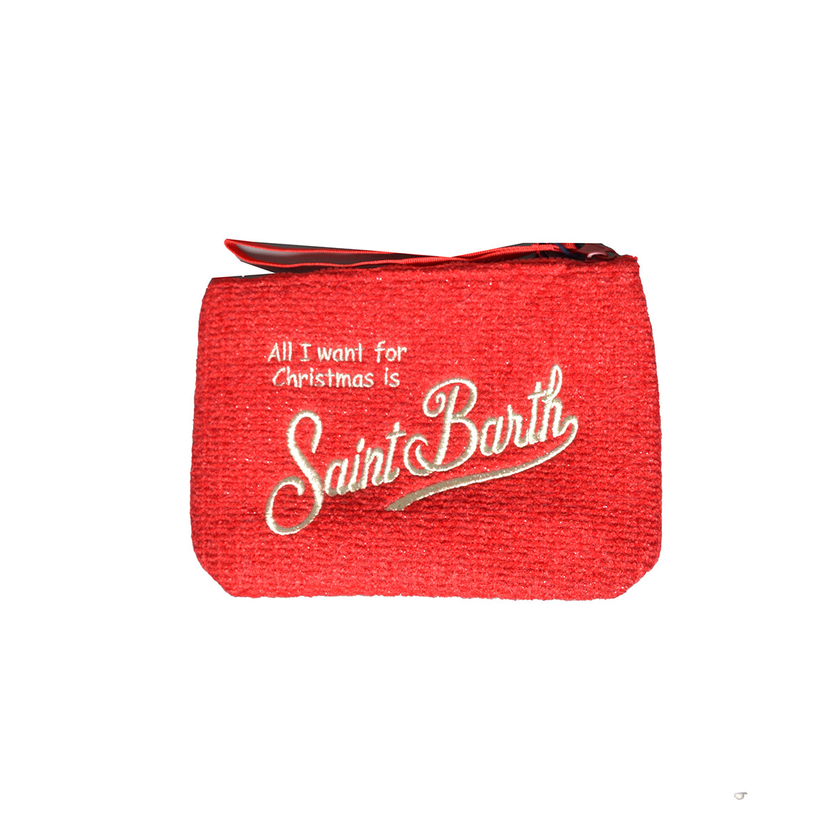 aline tricot pochette with tricot fabric