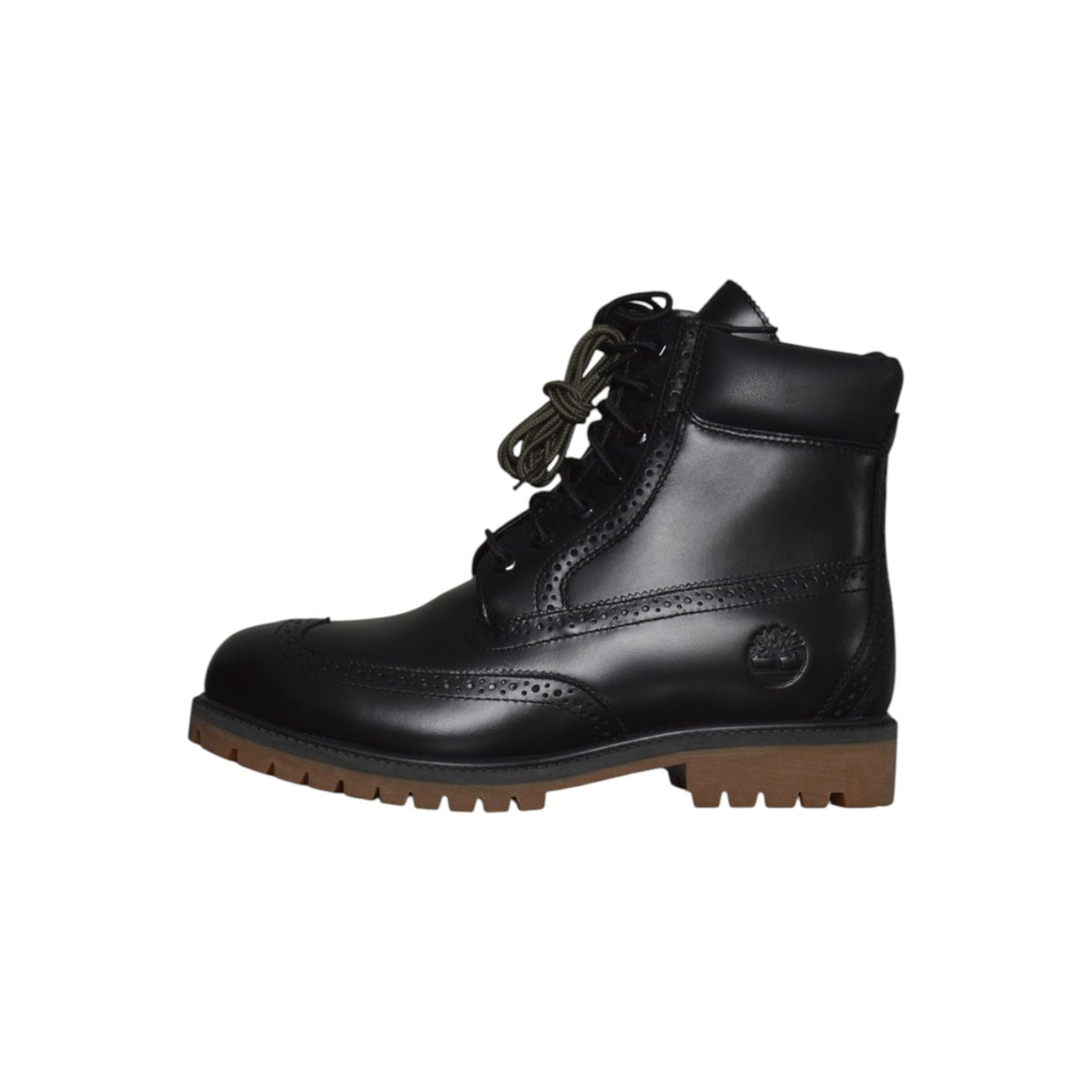 timberland premium 6 inch lace up waterproof boot black full grain