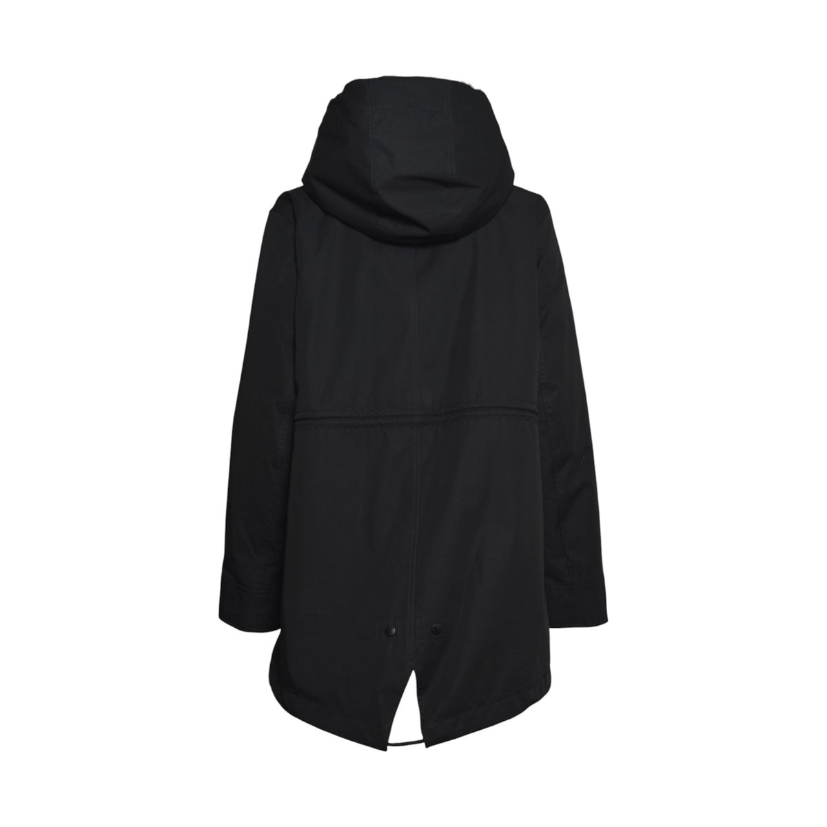 parka 72cm blended cotton/fur