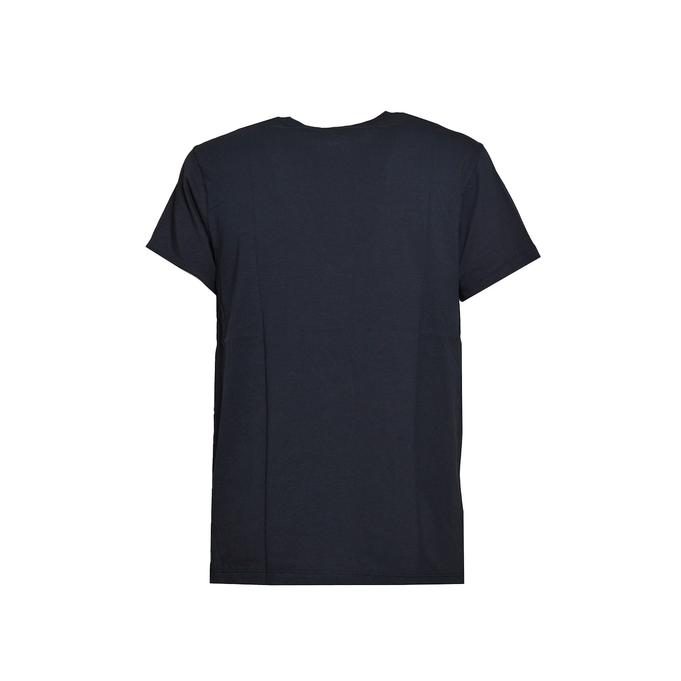 T-shirt maniche corte in cotone blu notte Jil Sander