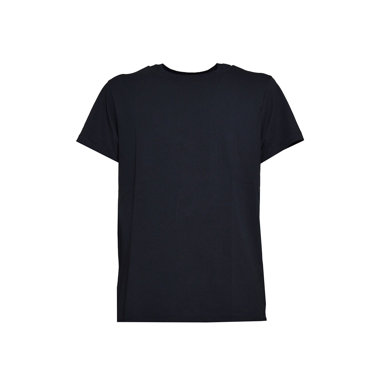 T-shirt maniche corte in cotone blu notte Jil Sander