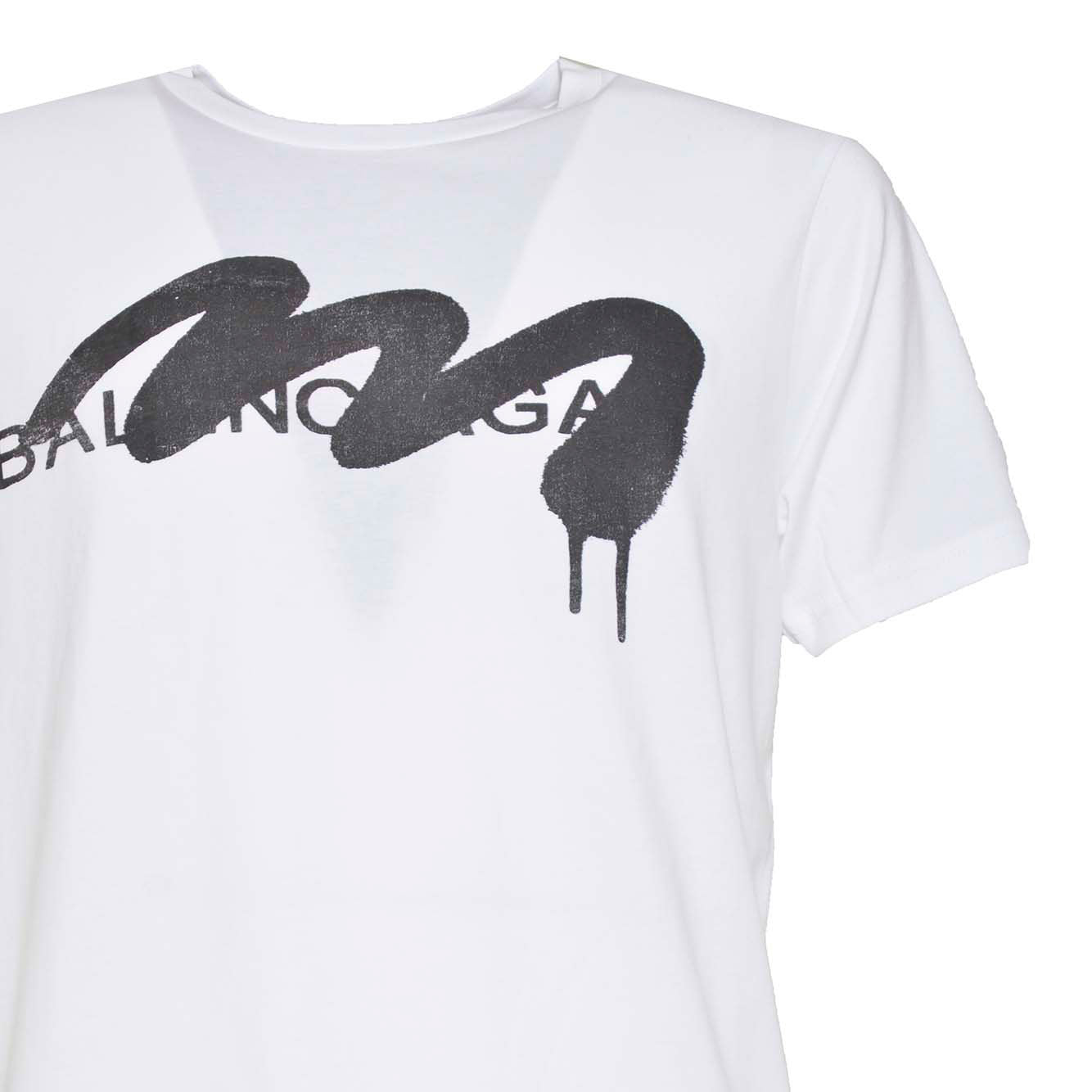 Black Score BSMCCBALENCIAGACROSSWHITE