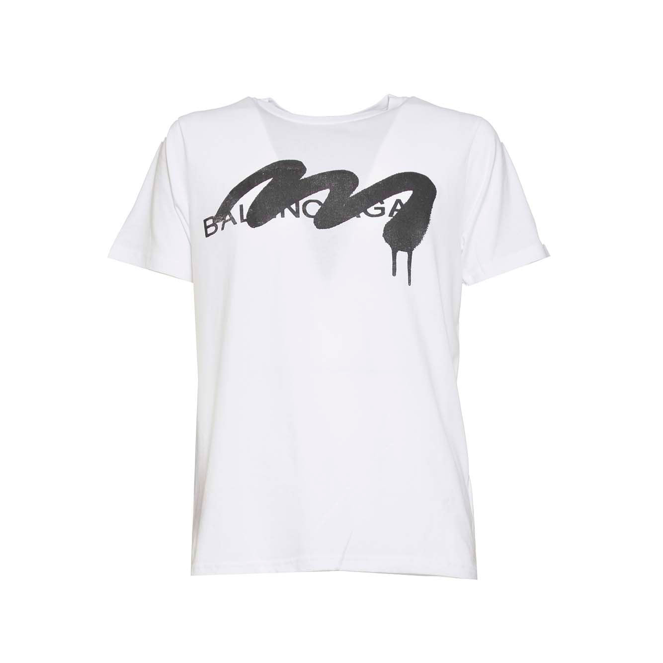 Black Score BSMCCBALENCIAGACROSSWHITE