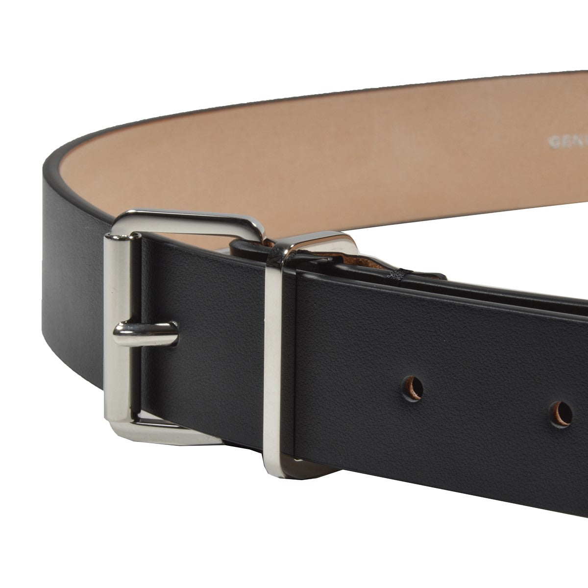 Cintura in pelle nera con fibbia Dsquared2