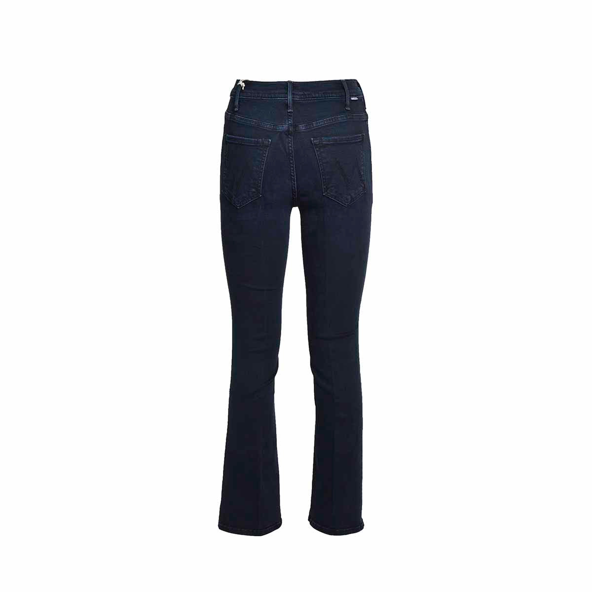 Jeans in cotone The Hustler Ankle blu scuro Mother