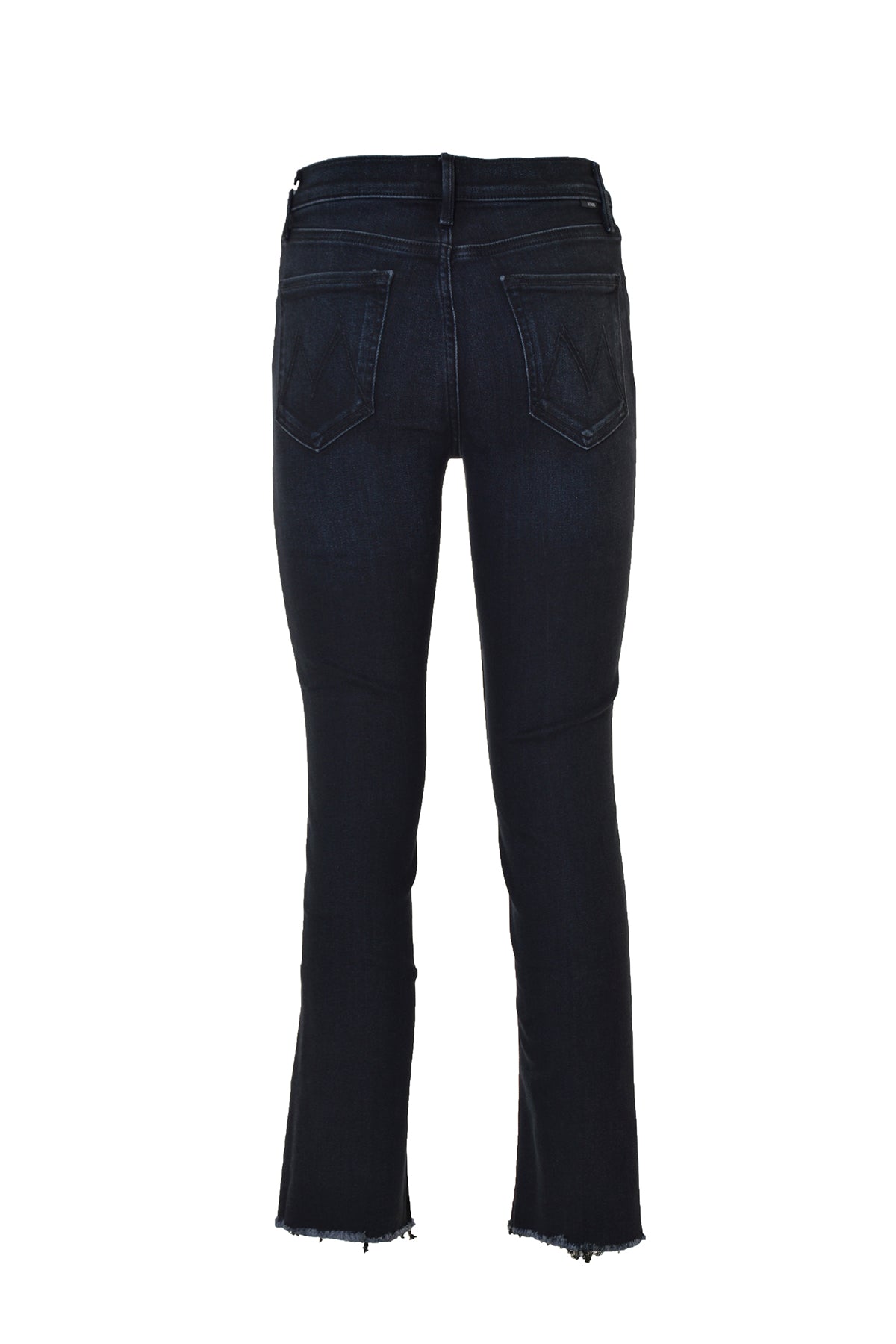 Jeans The Rascal Ankle Snippet in denim nero Mother Women