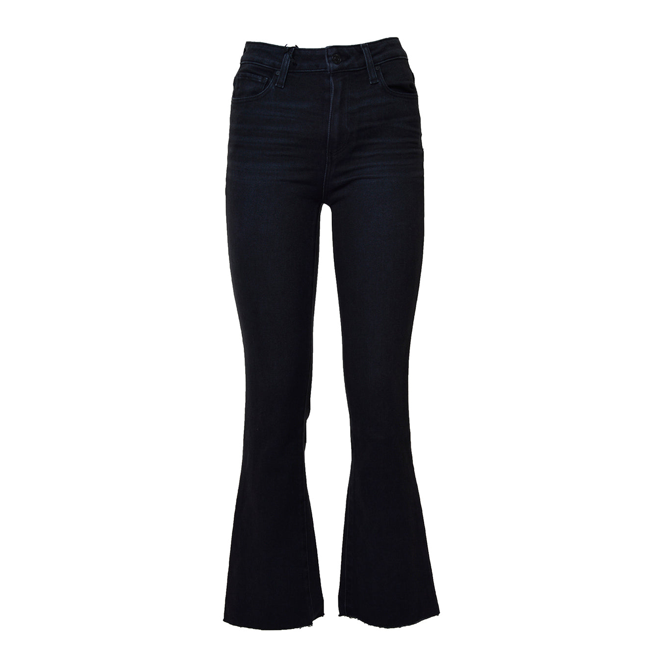 Jeans Crop in denim nero Paige