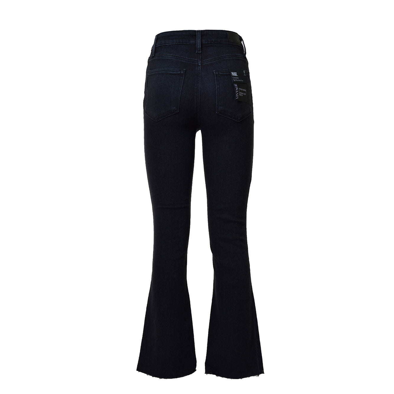 Jeans Crop in denim nero Paige