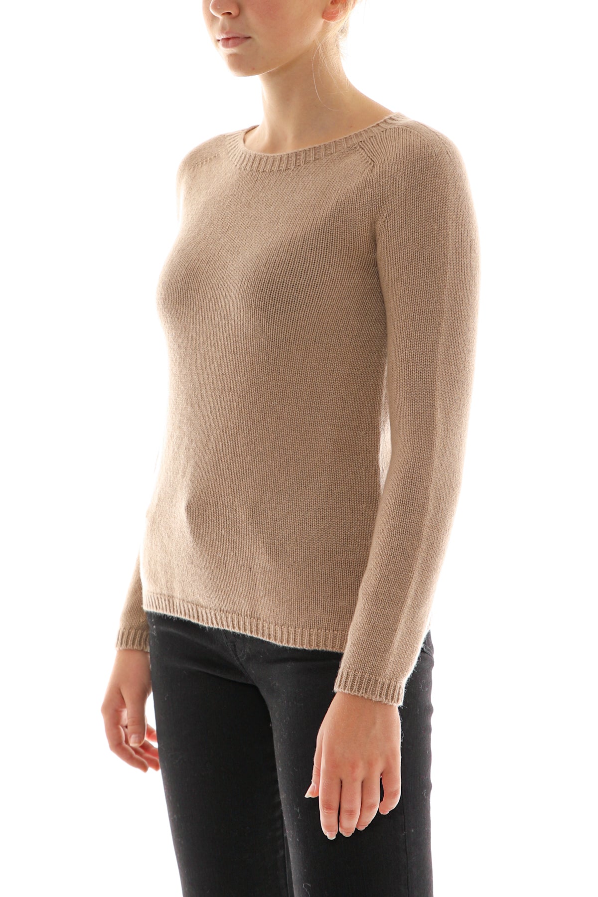 Pullover Giorgio in cachemire cammello S Max Mara