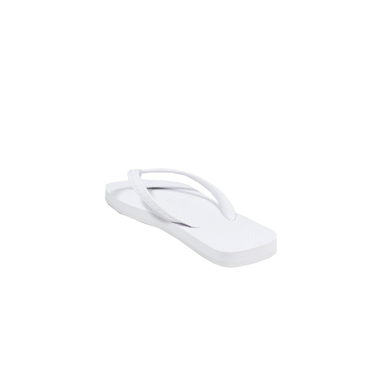 Infradito Logo in gomma bianco Dsquared2