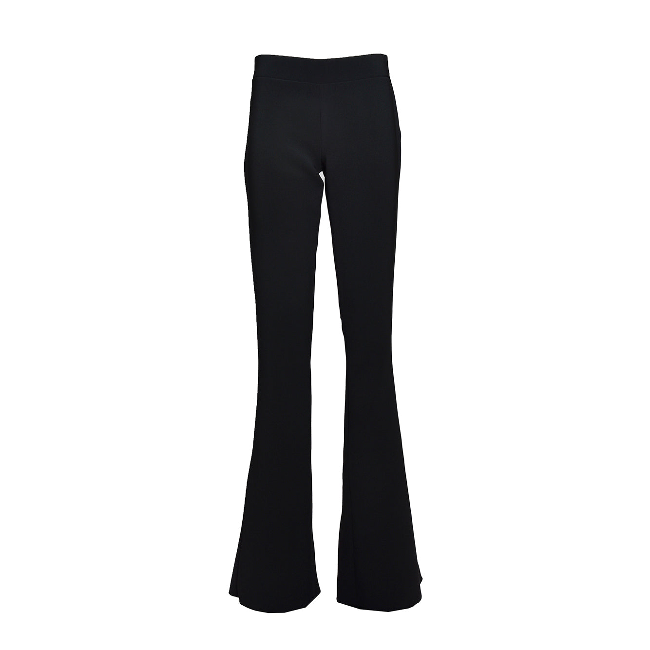 Pantalone Skinny Flare in crêpe nero Dsquared2