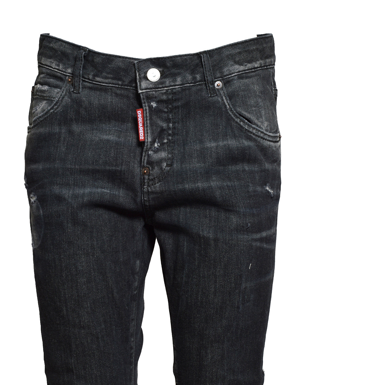 Jeans Cool Girl Jean in denim nero Dsquared2
