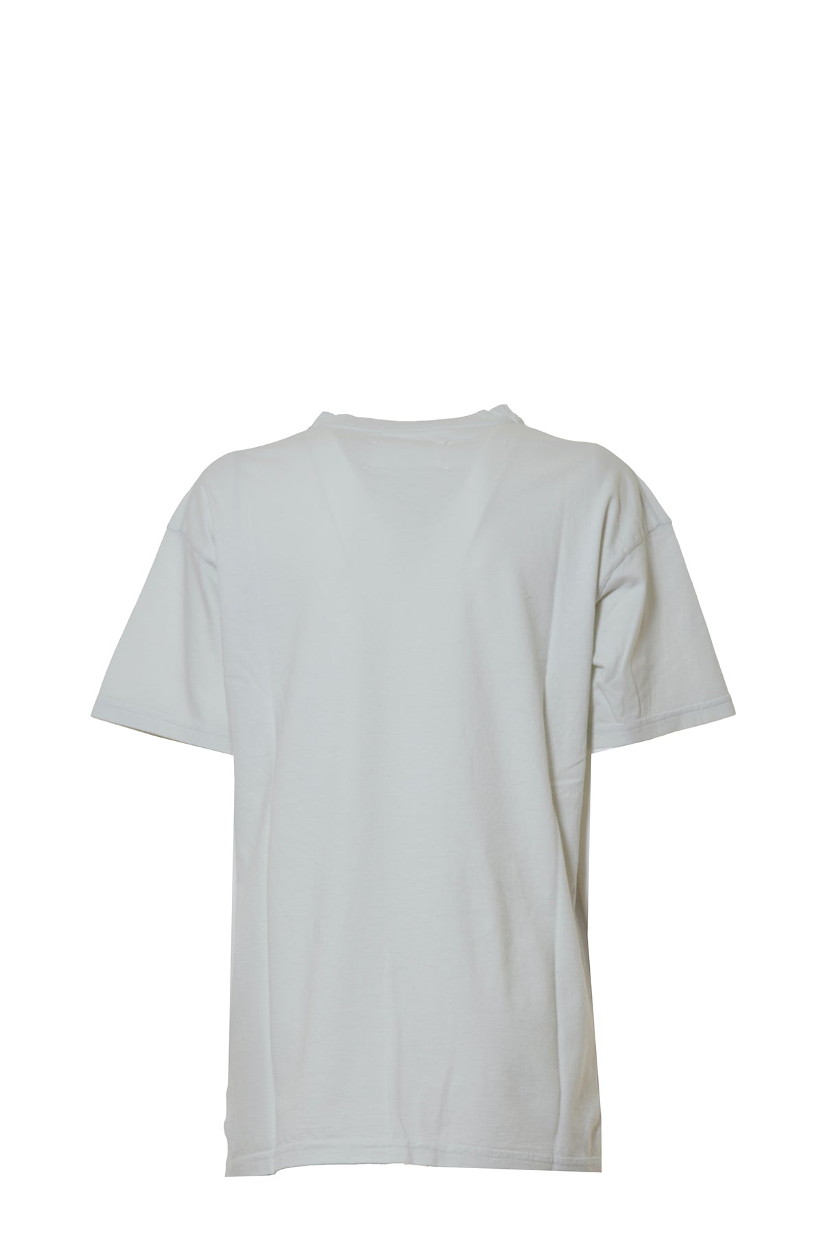 T-shirt Numeric in cotone bianco naturale Maison Margiela
