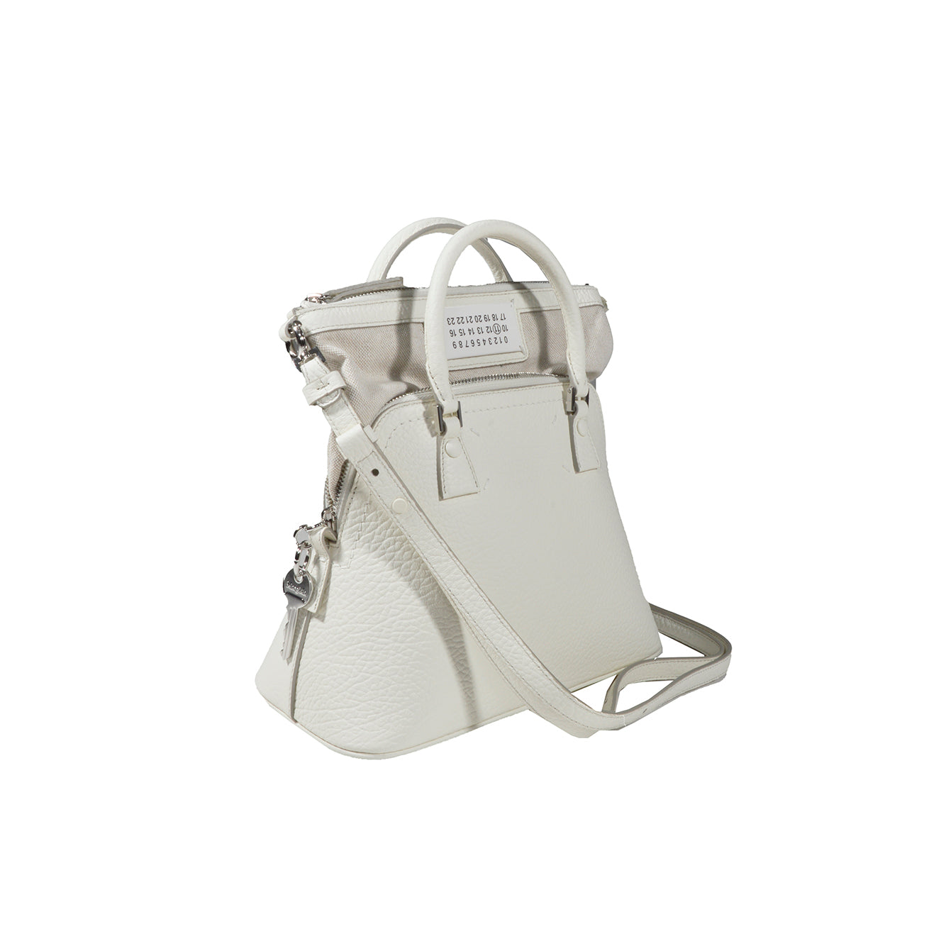 Borsa a tracolla 5AC media bianca Maison Margiela