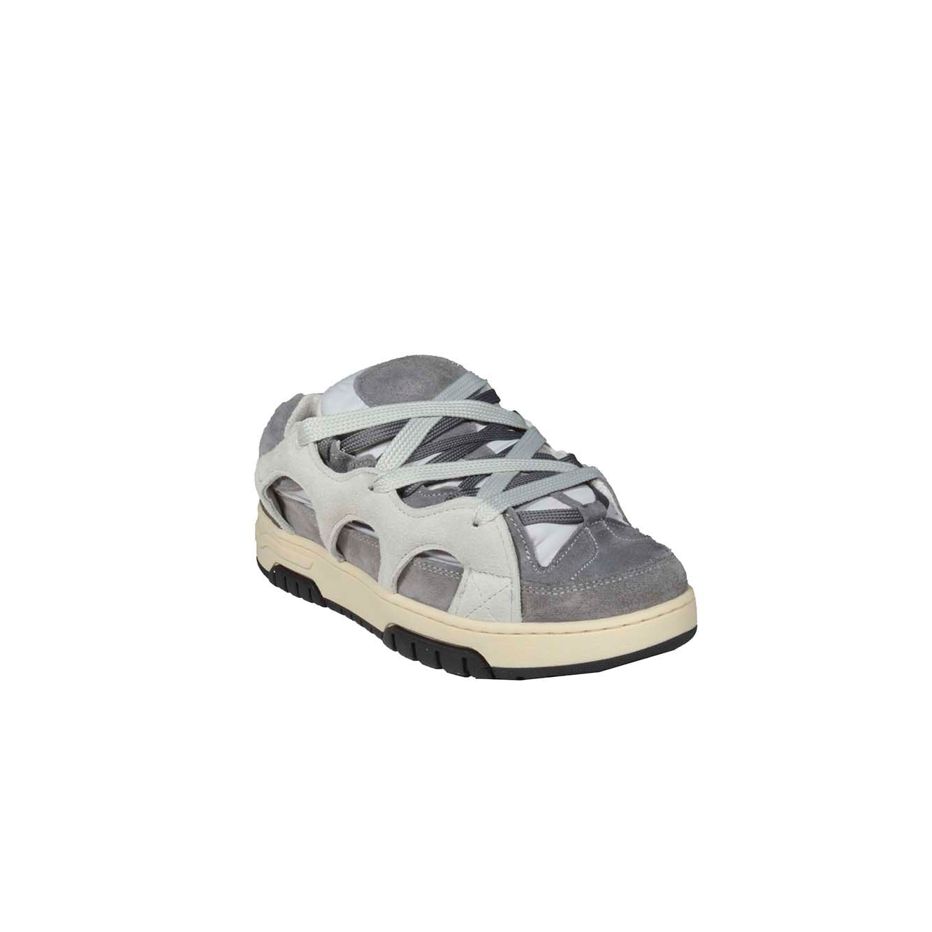 Sneakers Santha in pelle grigia Danilo Paura