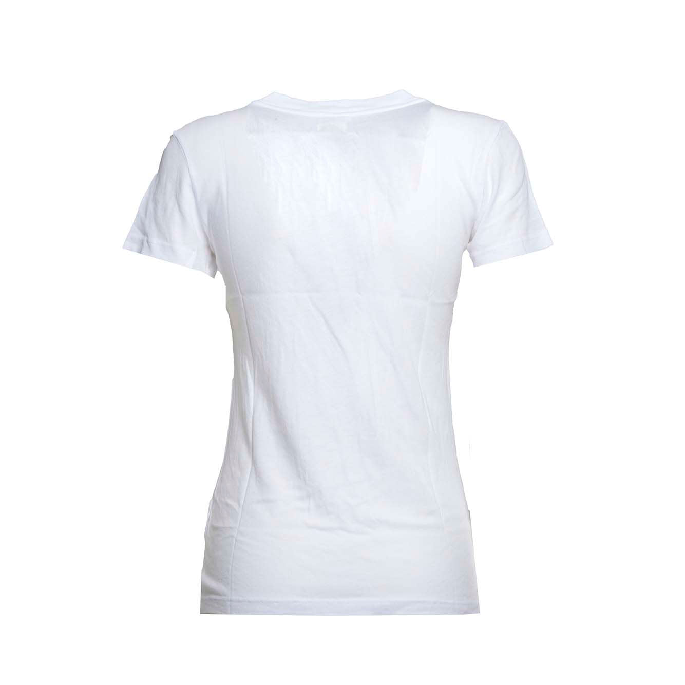 T-shirt Becca con scollo a V bianca L'Agence