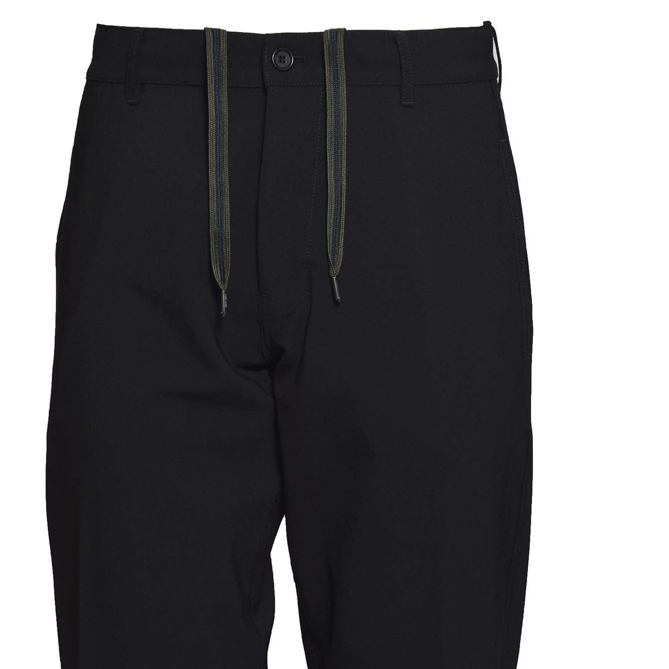 Pantalone Track in canvas di cotone nero Our Legacy