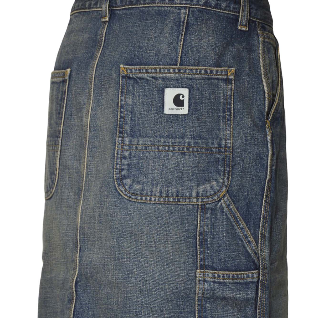 w' single knee skirt