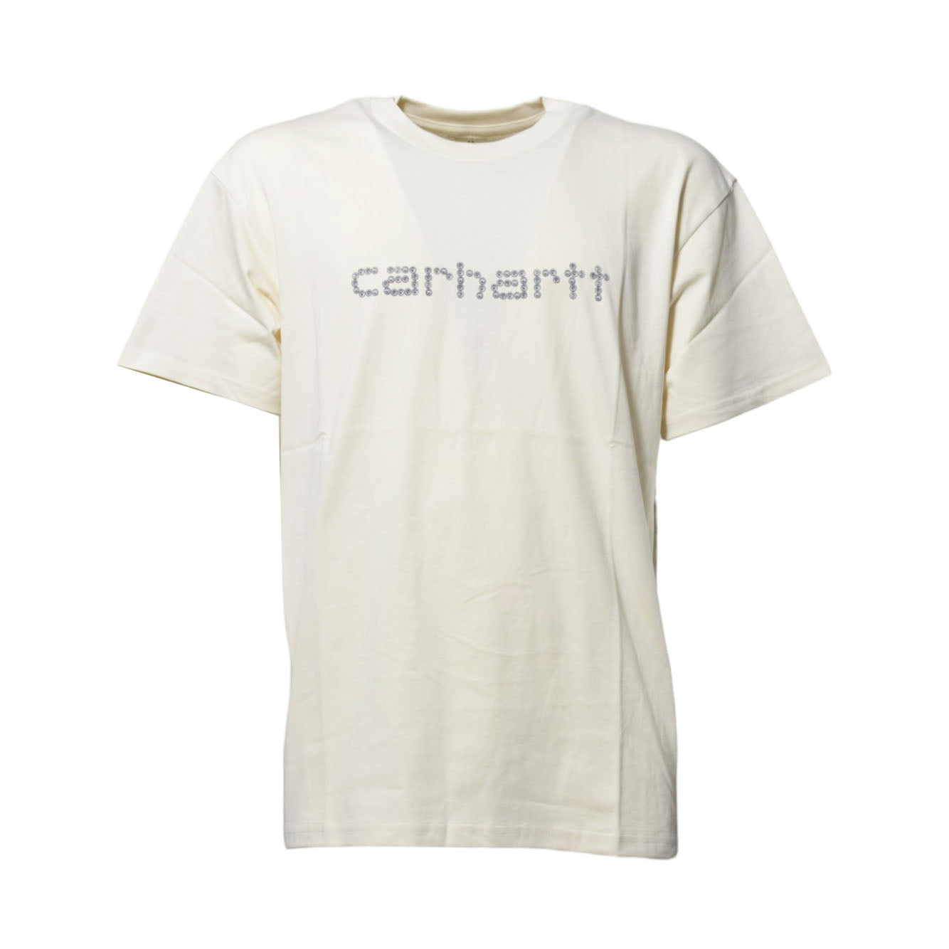 T-shirt Rivet Script in cotone naturale Carhartt Wip