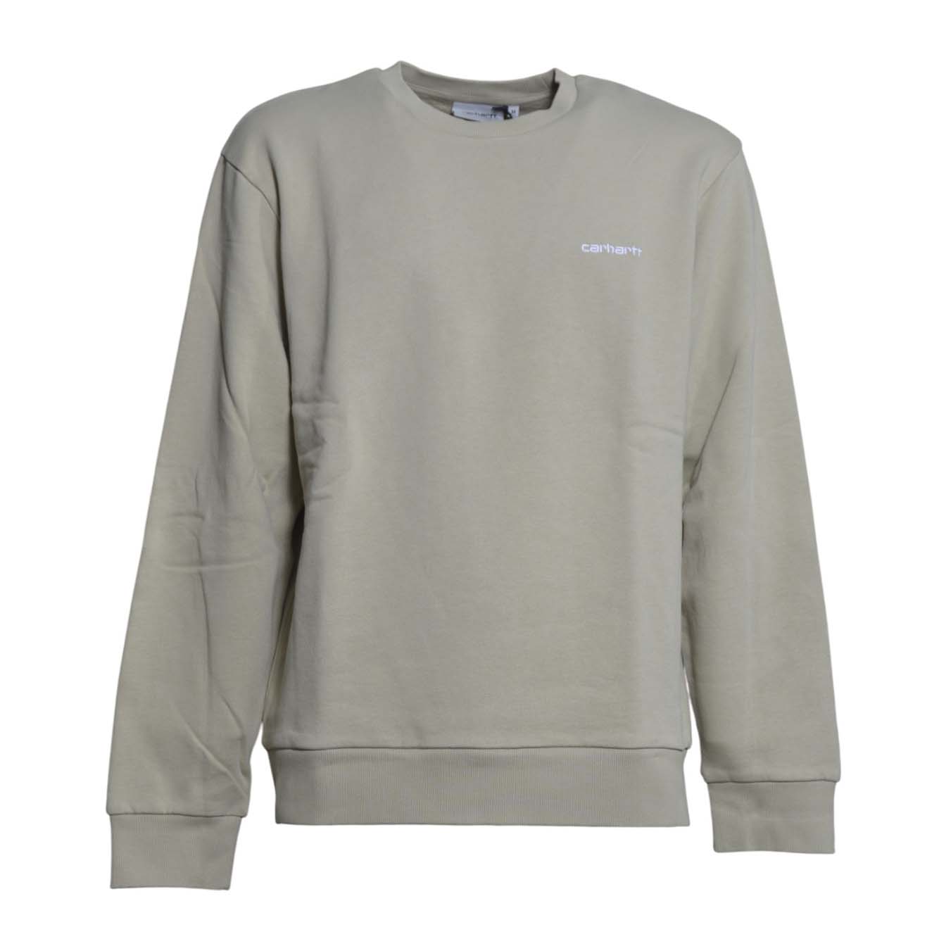 script embroidery sweat cotton