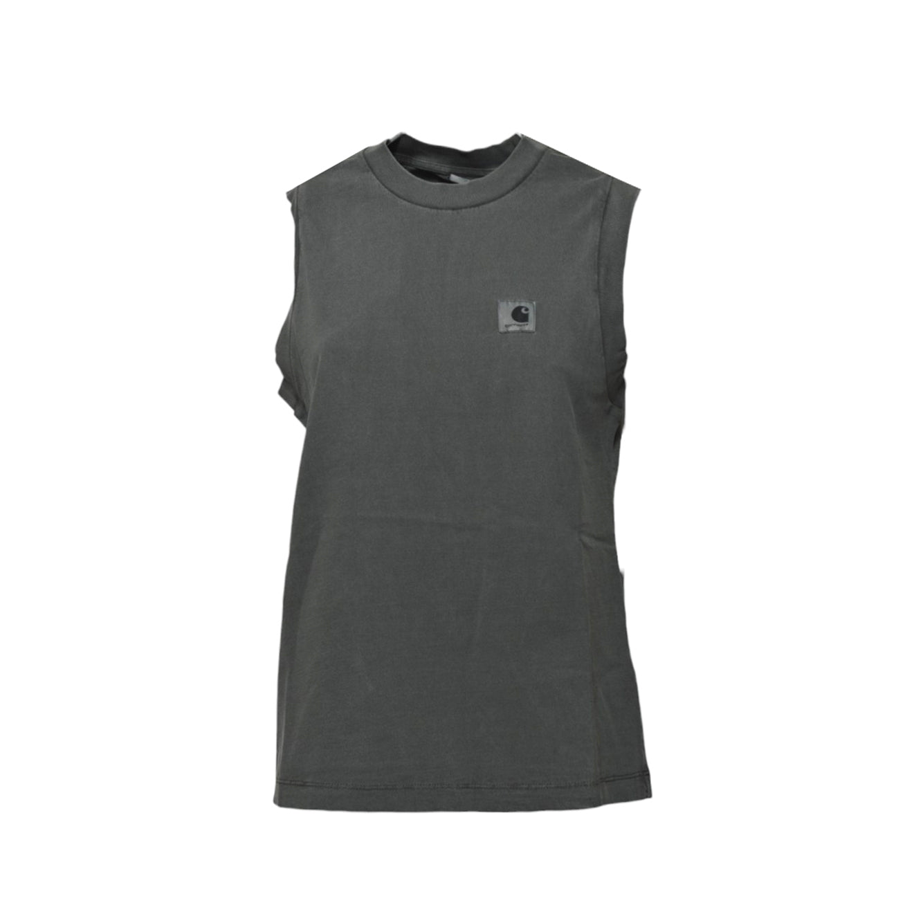 A-Shirt W Nelson in cotone grigio scuro Carhartt Wip