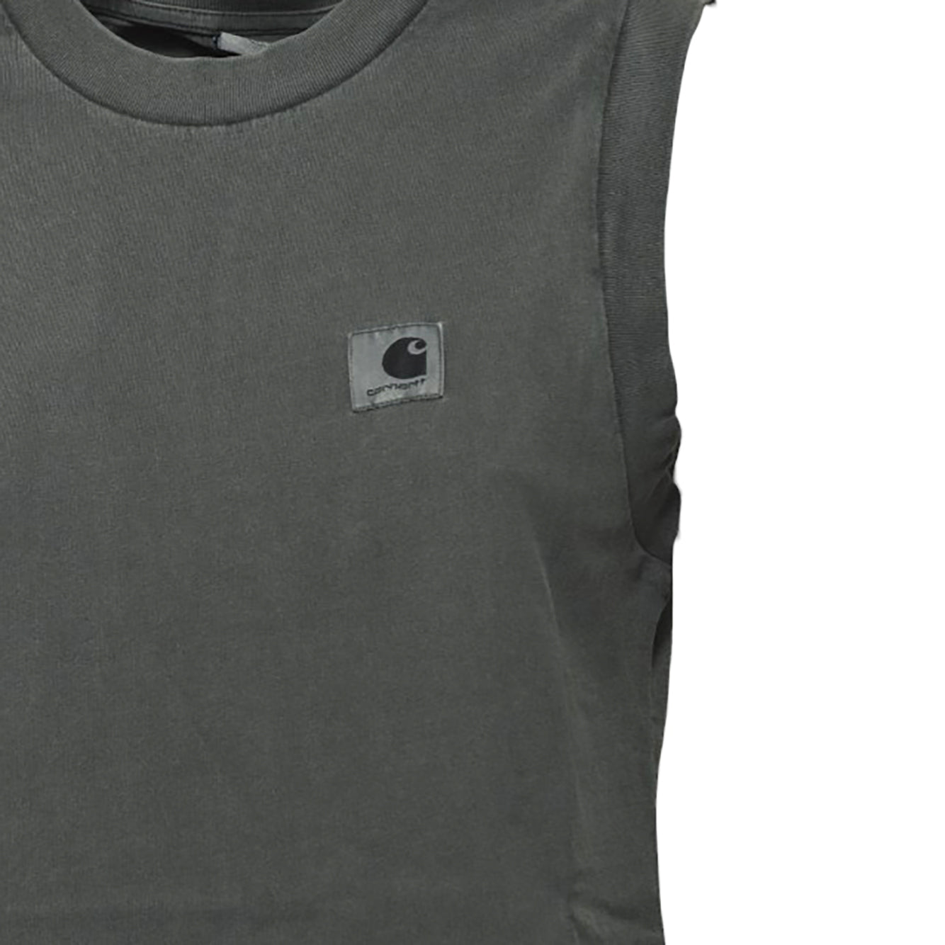 A-Shirt W Nelson in cotone grigio scuro Carhartt Wip