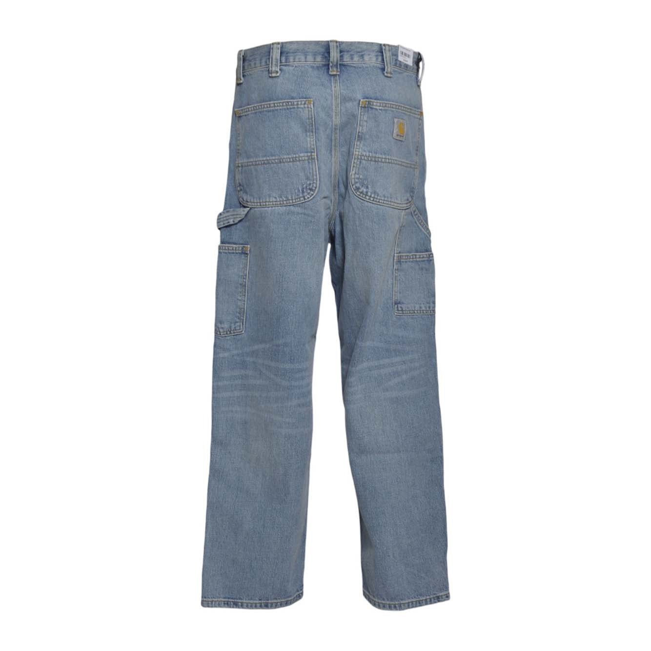 og double knee pant 100% cotton 'camano' denim,