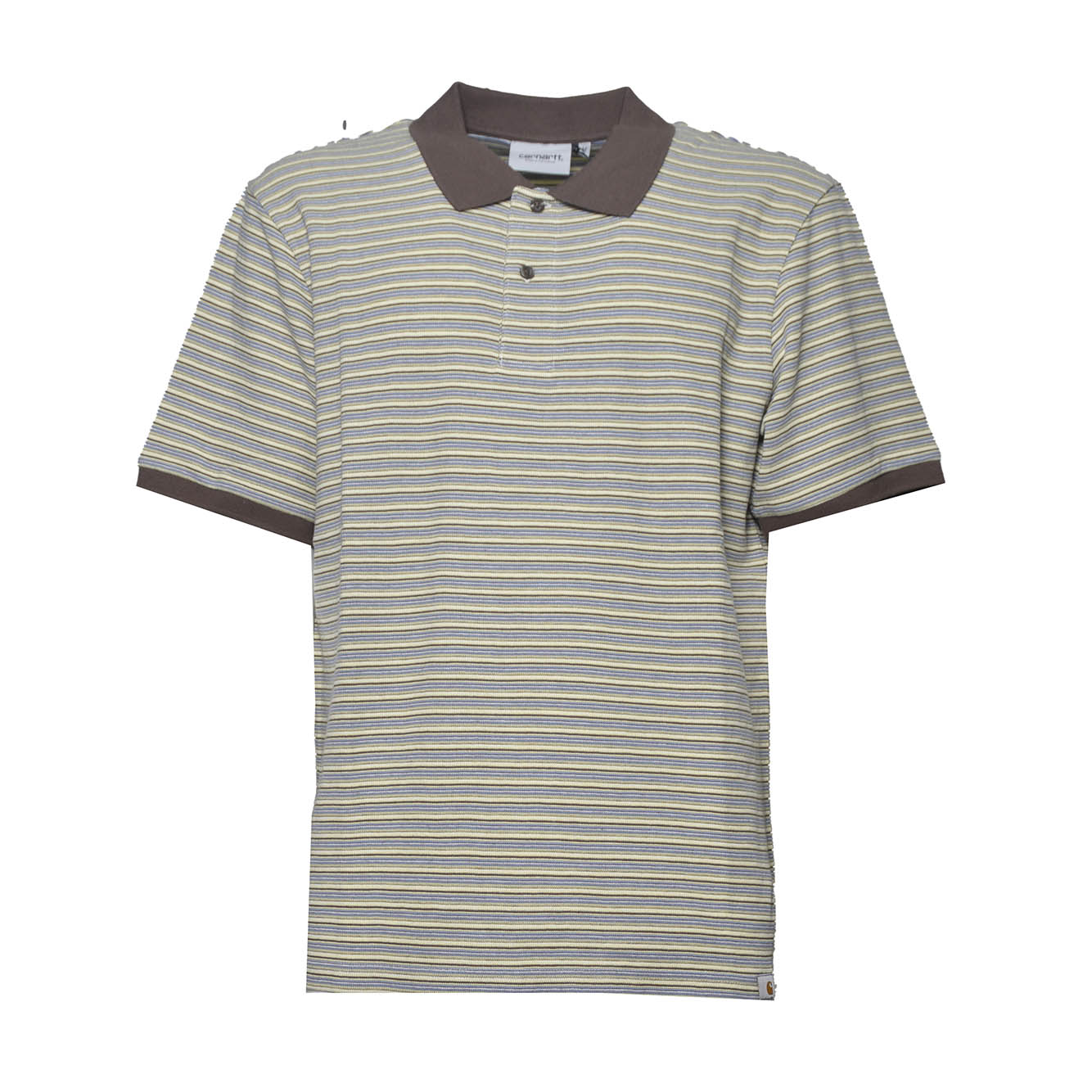 s/s dion polo cotton waffle