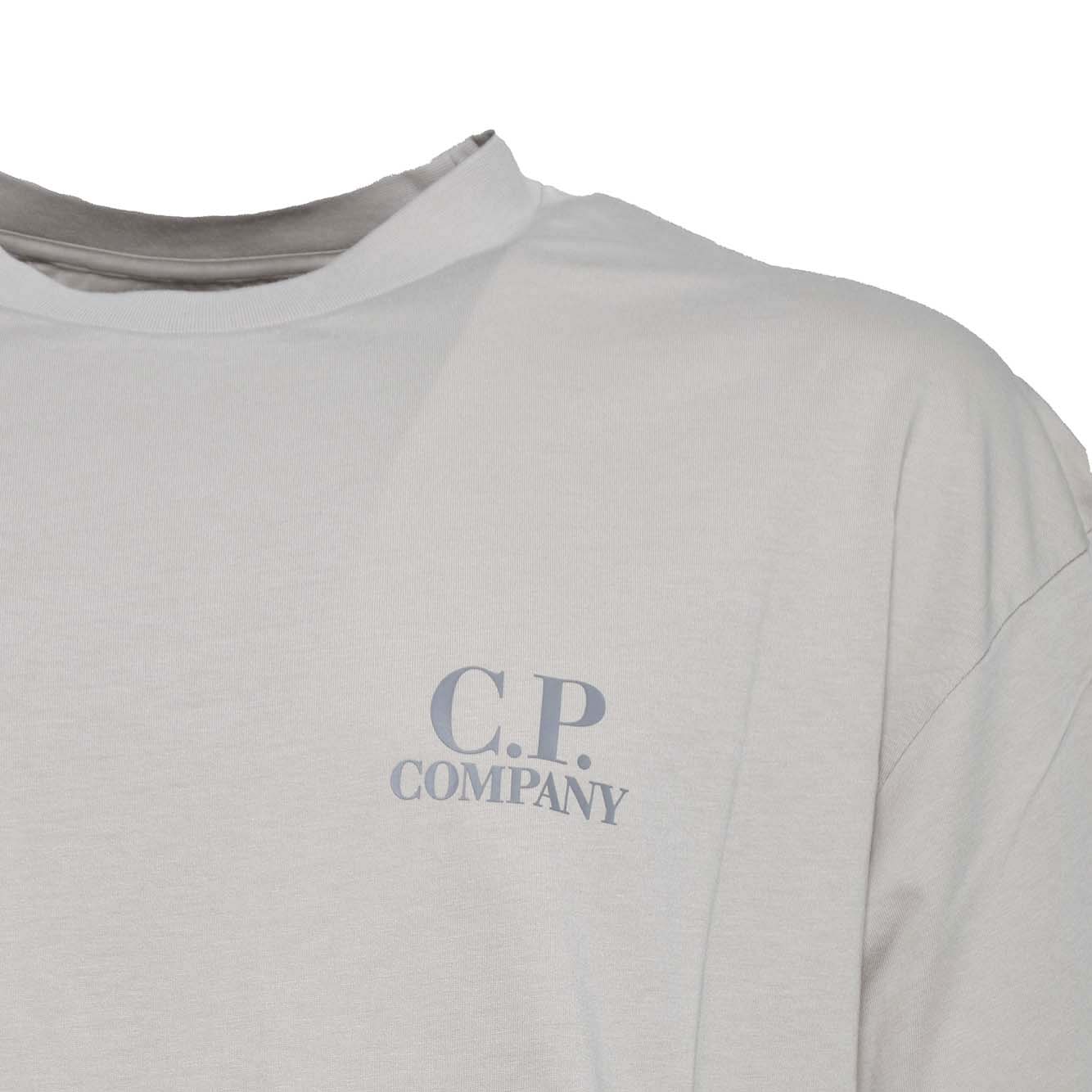 30/1 jersey short sleeve logo t-shirt