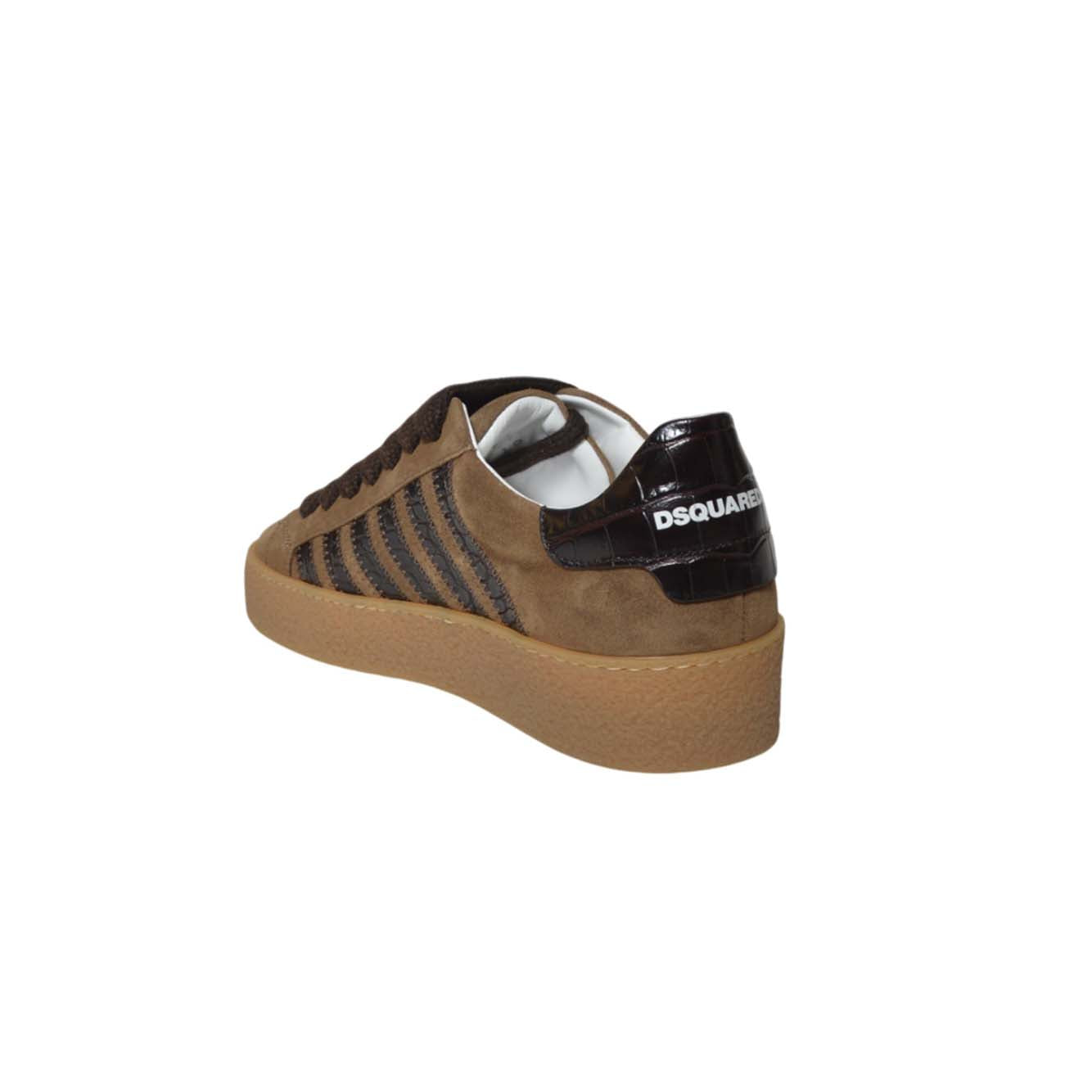 sneaker - crosta+vitello stampa cocco