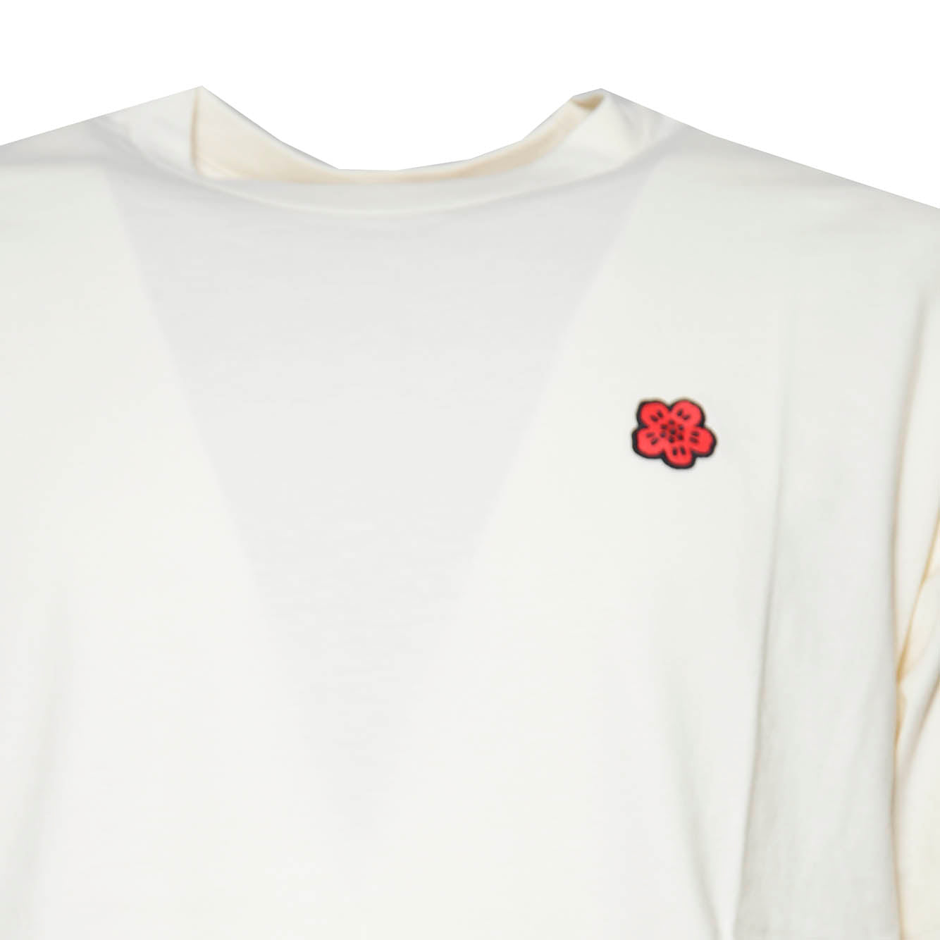 gots boke flower embroidered classic t-shirt