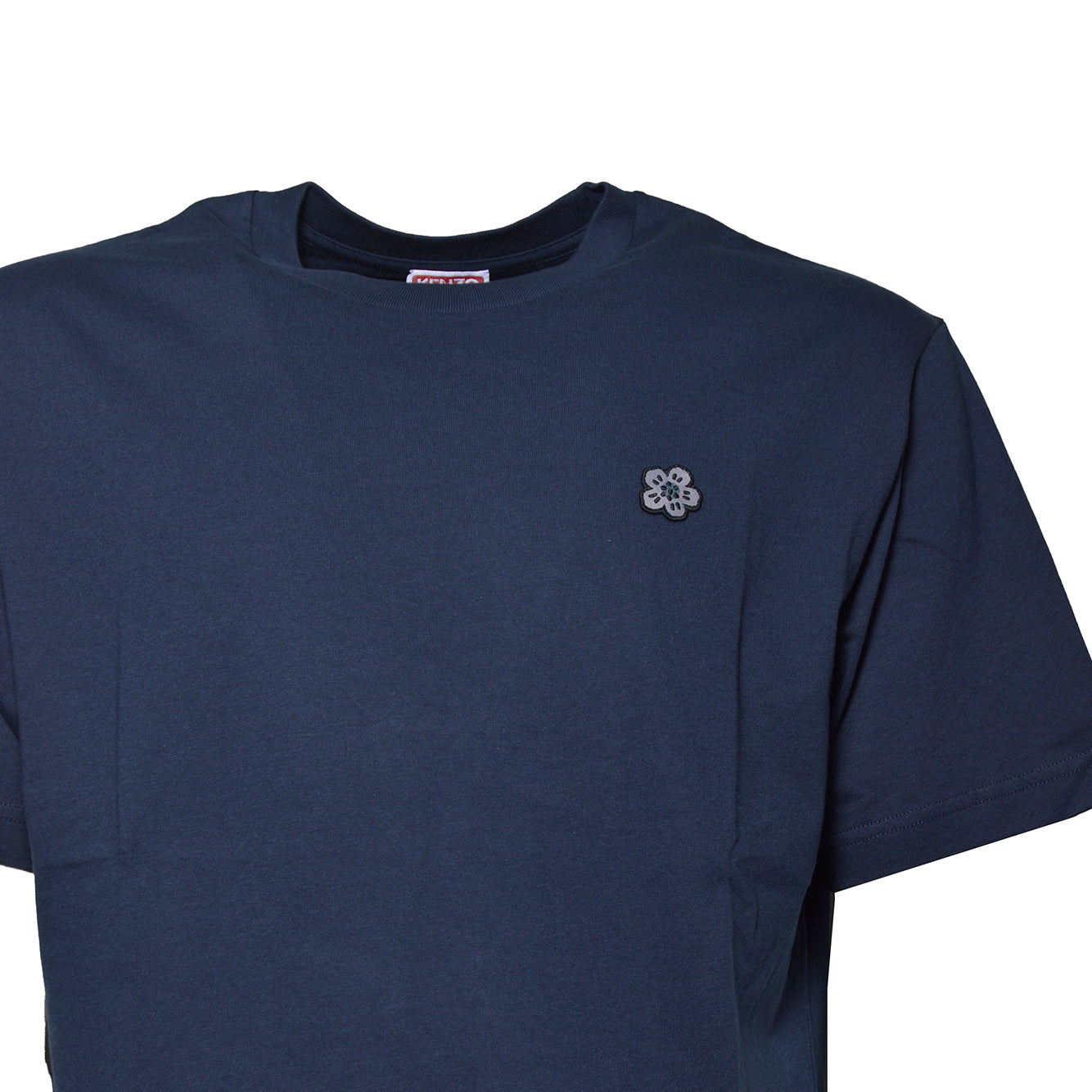 gots boke flower embroidered classic t-shirt