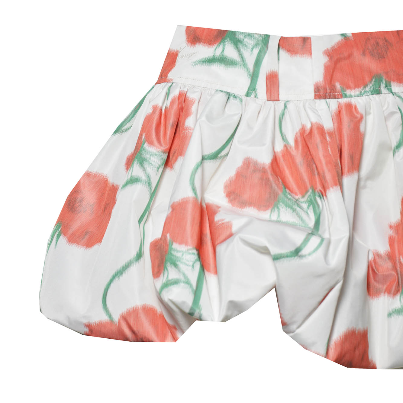 kenzo archive rose balloon skirt