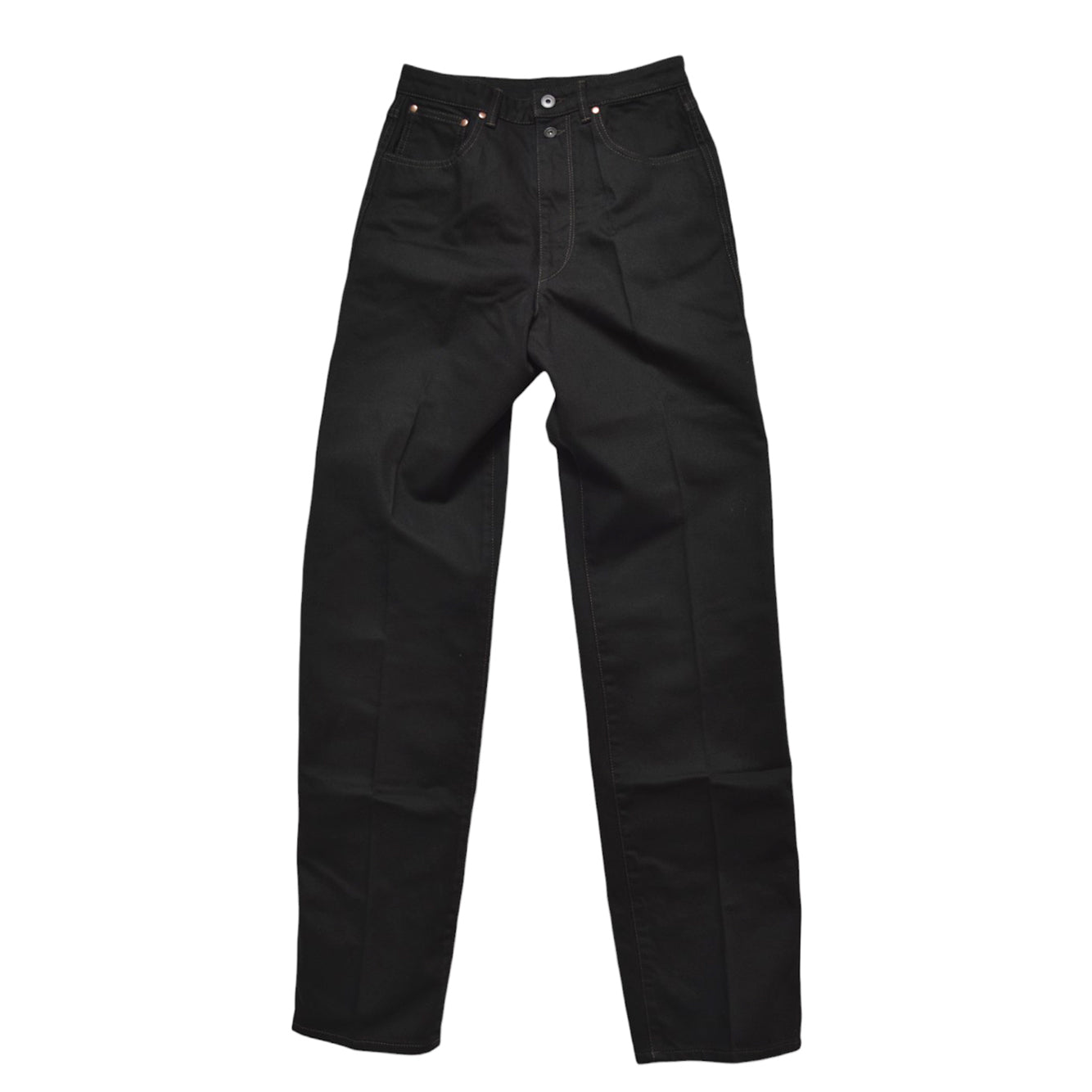 high waisted straight pants