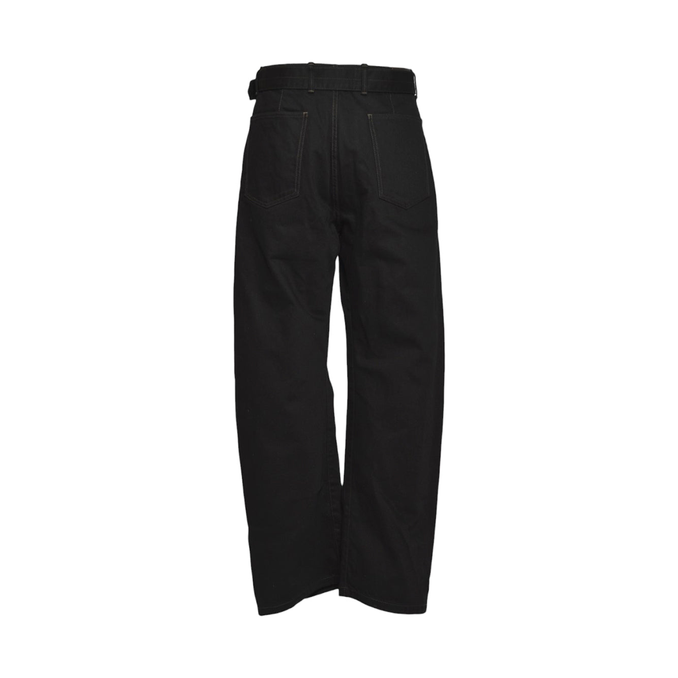 twisted belted pants