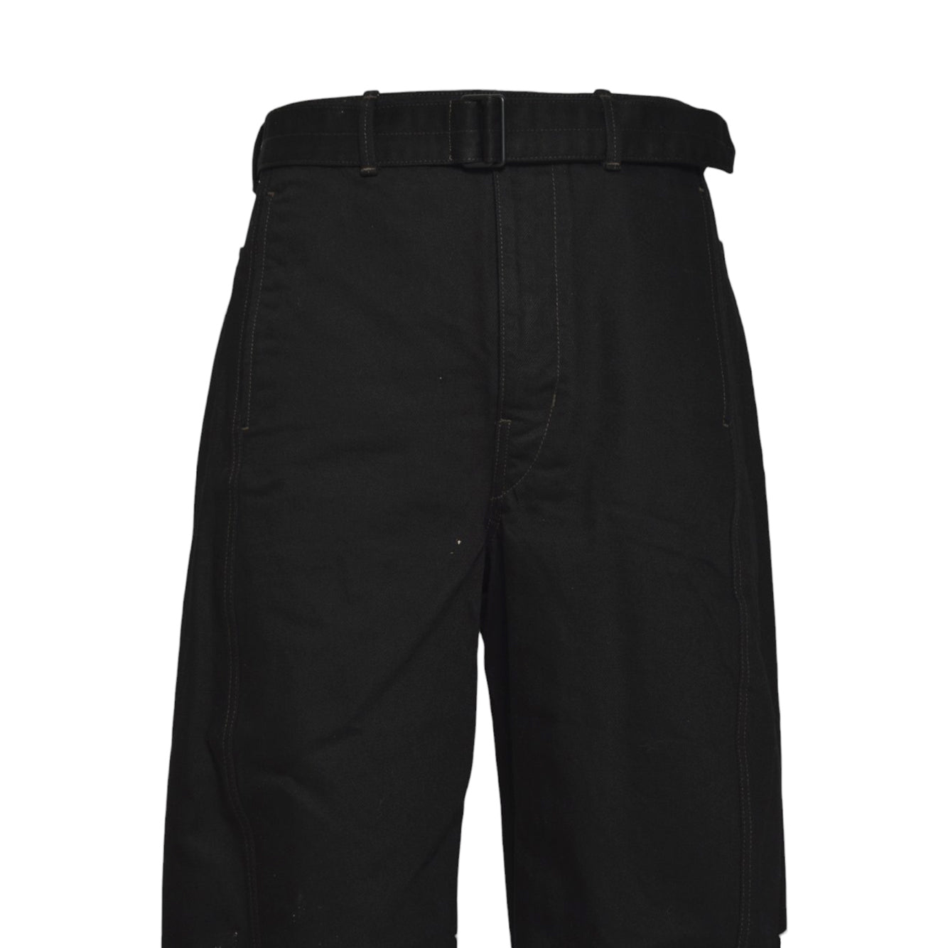 twisted belted pants