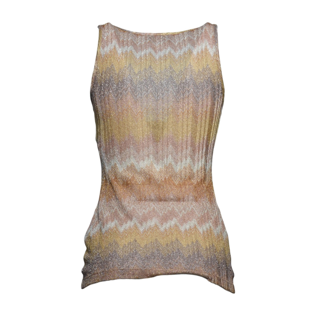tank top gold tones