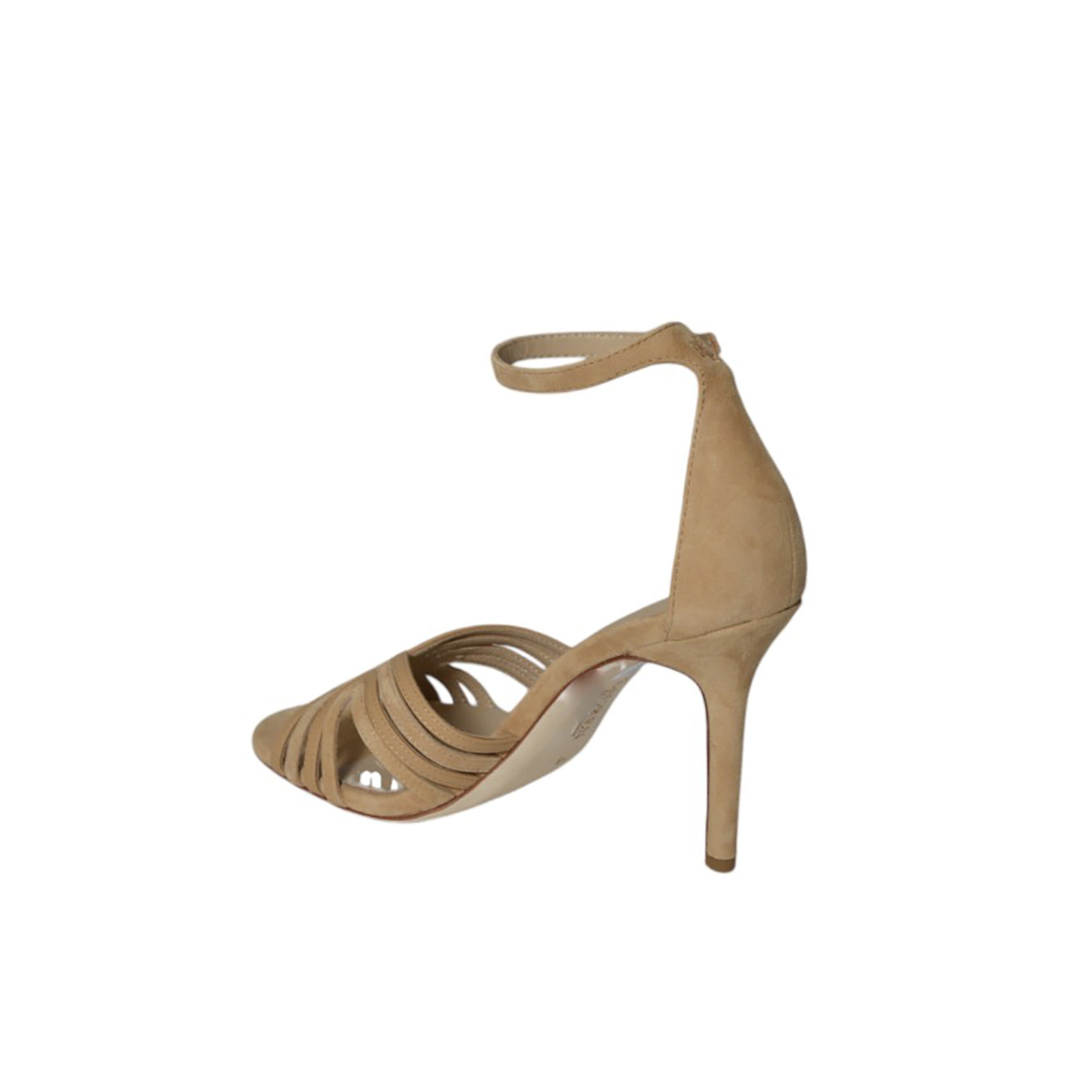 Sandali Allie in camoscio e pelle beige Lauren Ralph Lauren