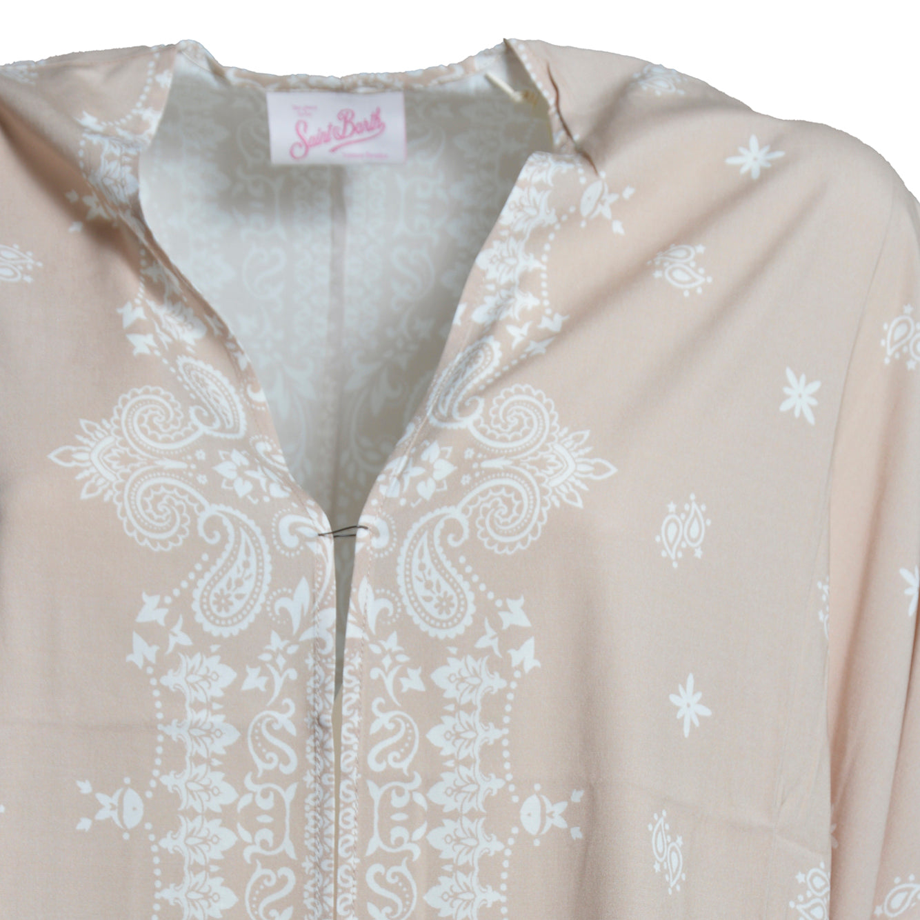 milos woman kimono rayon bandanna paisley