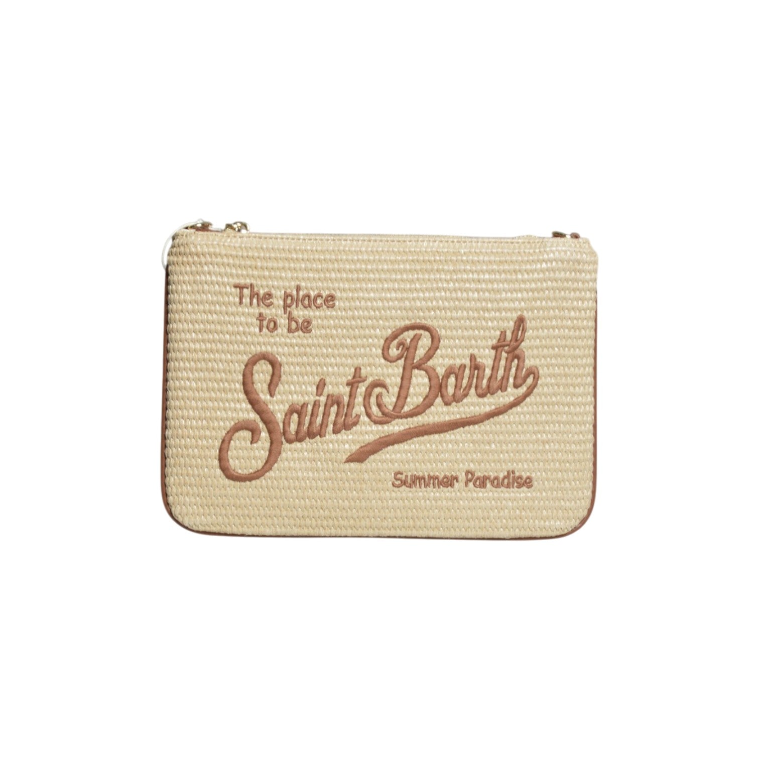 parisienne straw pochette