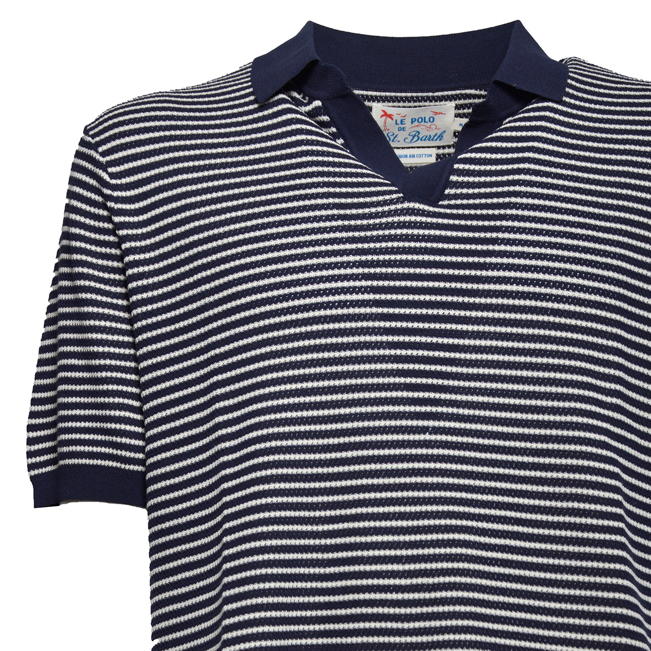 sloan stripes polo shirt cotton short sleeves