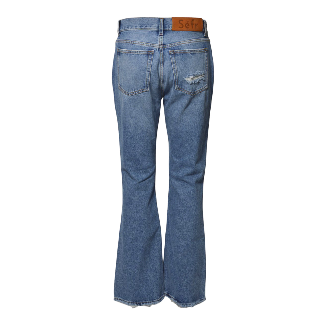 Jeans Rider Cut in denim blu Séfr