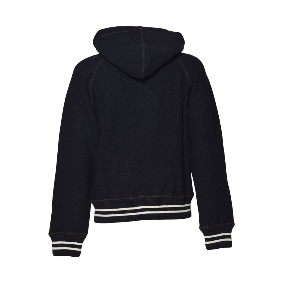 october hoodie - boiled wool jersey