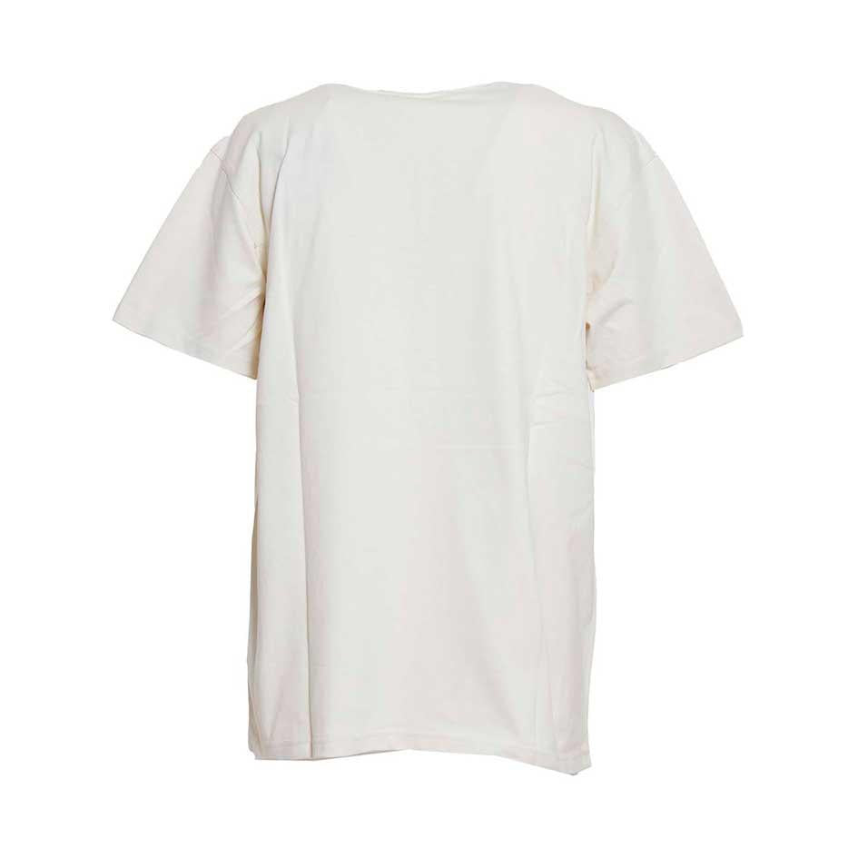 T-shirt American Script bianco sporco con logo Carhartt