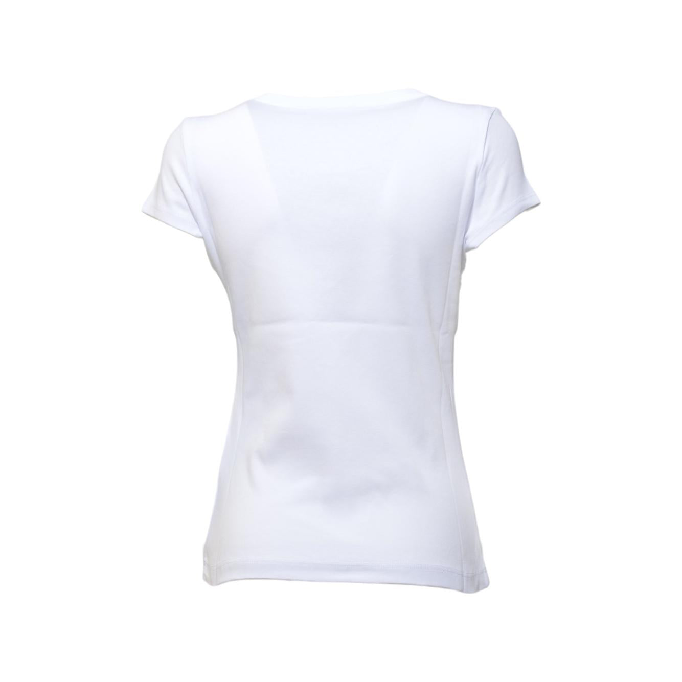 T-shirt Maple Leaf in cotone bianco Dsquared2