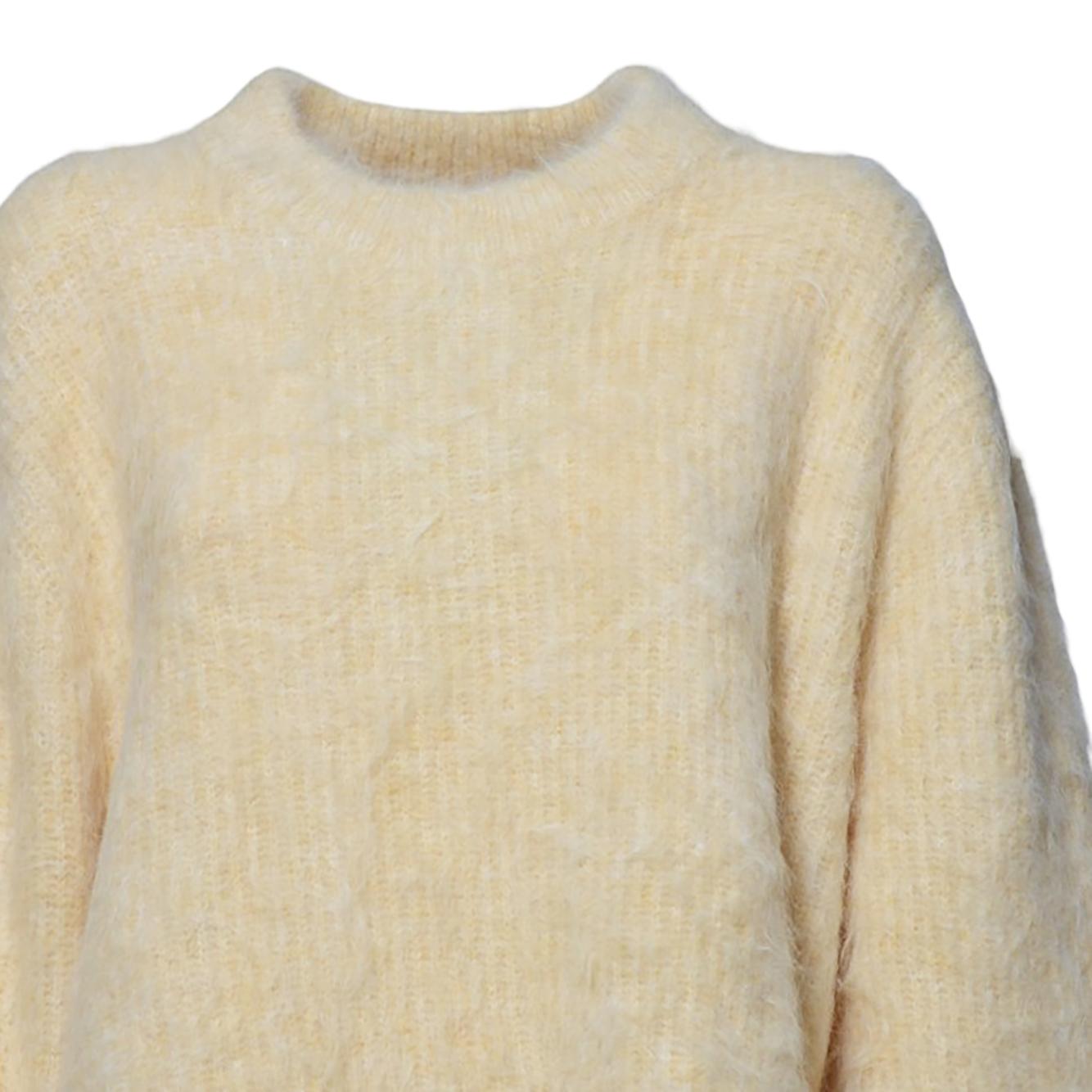 Pullover Haru in misto alpaca giallo Séfr