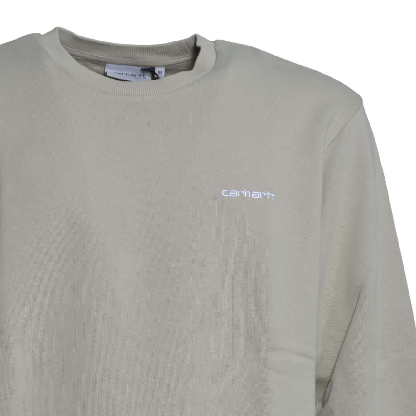script embroidery sweat cotton